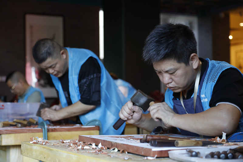 2023中华木作木雕与木工竞技大会现场 摄影:许昊.jpg